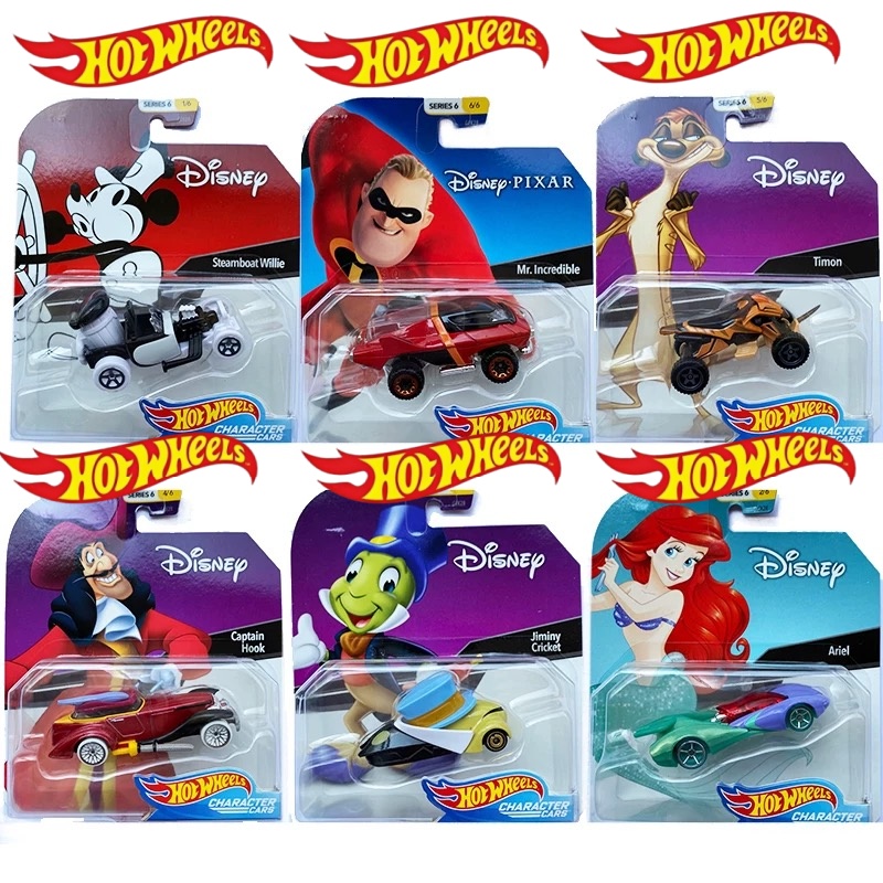 Hot Wheels Car Mainline - ماتيل هوت ويلز ديزني 6 سلسلة