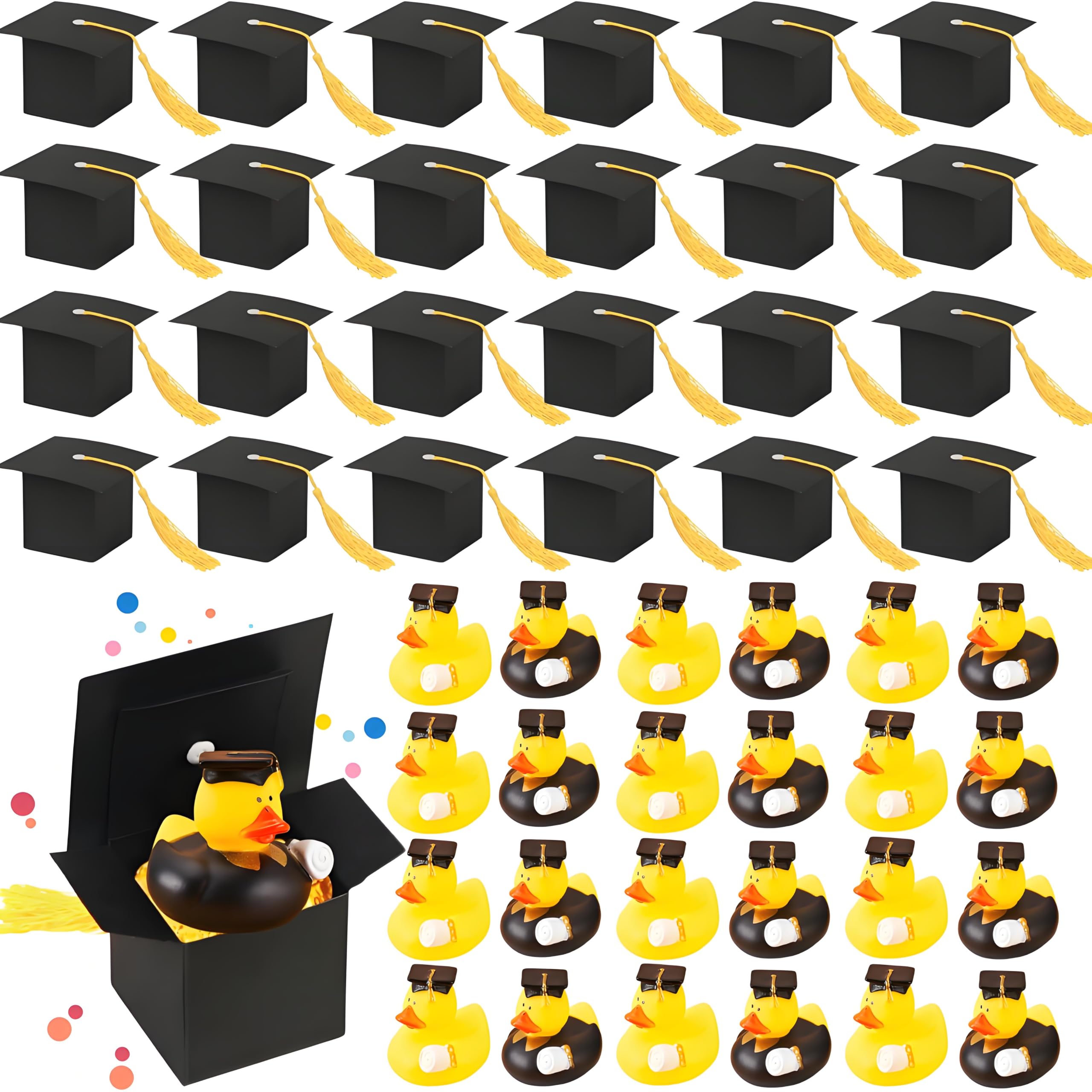 Rubber Duck Bath - 6/12/24 مجموعات من بطة مطاطية للتخرج