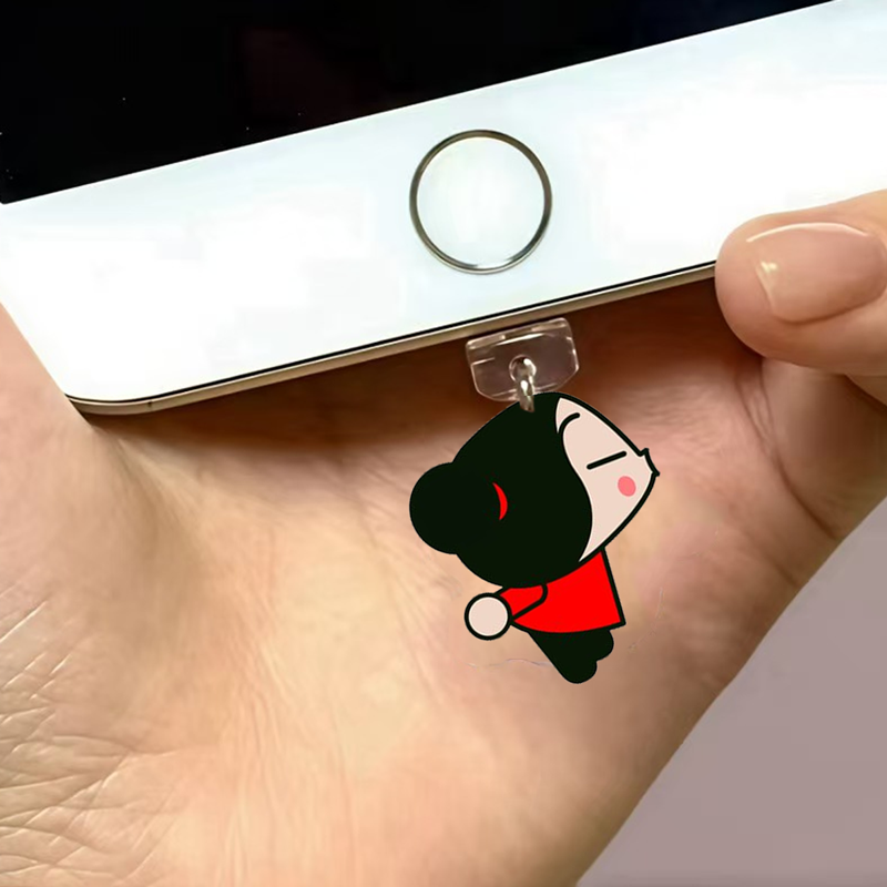 Xiaomi Kids Toys - الاكريليك الصين دمية Pucca الهاتف الغبار