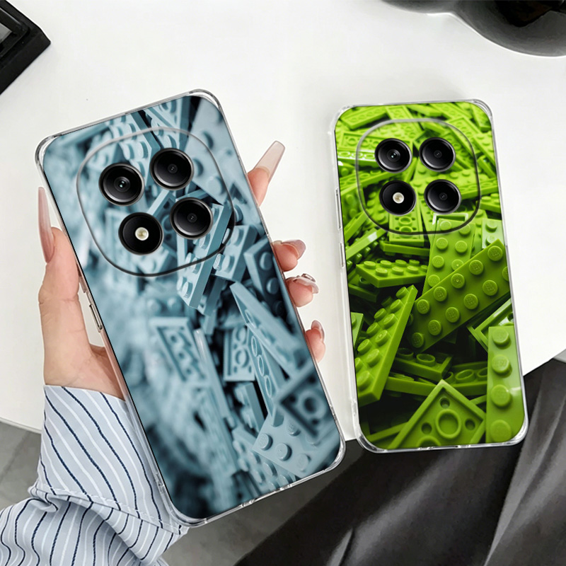 Xiaomi Kids Toys - غطاء هاتف ملون وجذاب بتصميم مكعبات