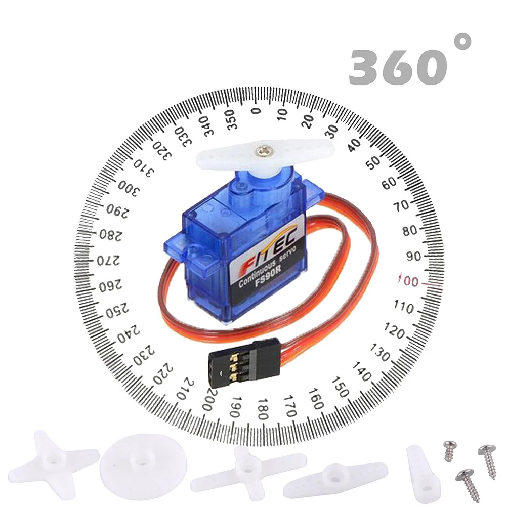 Feetech Mini FS90R مايكرو سيرف - مراجعة Kids Toys Remote Car وسعره
