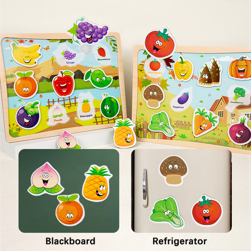 لوحة ألغاز مغناطيسية 2 في 1 -  - مراجعة Magnetic Drawing Board وسعره