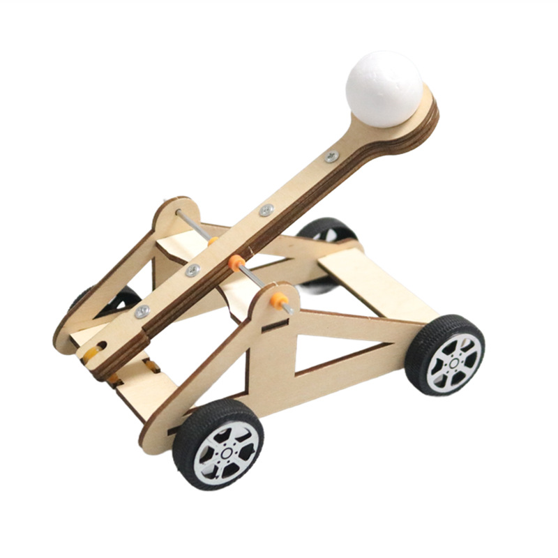 DIY لعبة المنجنيق DIY مجموعة ا - مراجعة Catapult Launcher Toy وسعره