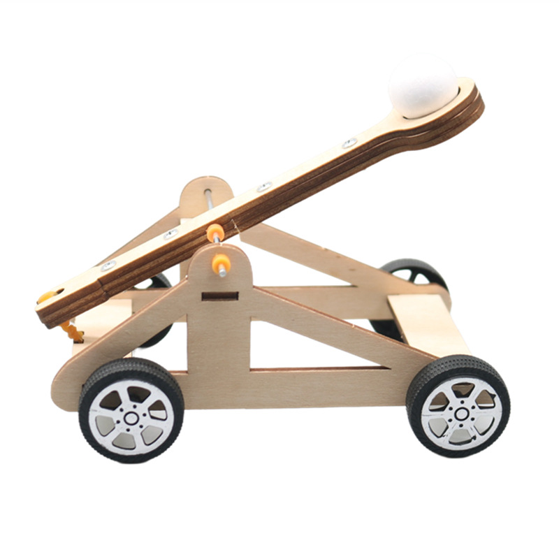 DIY لعبة المنجنيق DIY مجموعة ا - مراجعة Catapult Launcher Toy وسعره