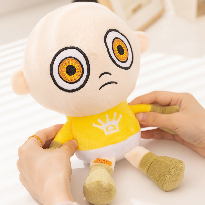 دمية الطفل المحشوة باللون الأص - مراجعة Kids Toys Doll وسعره