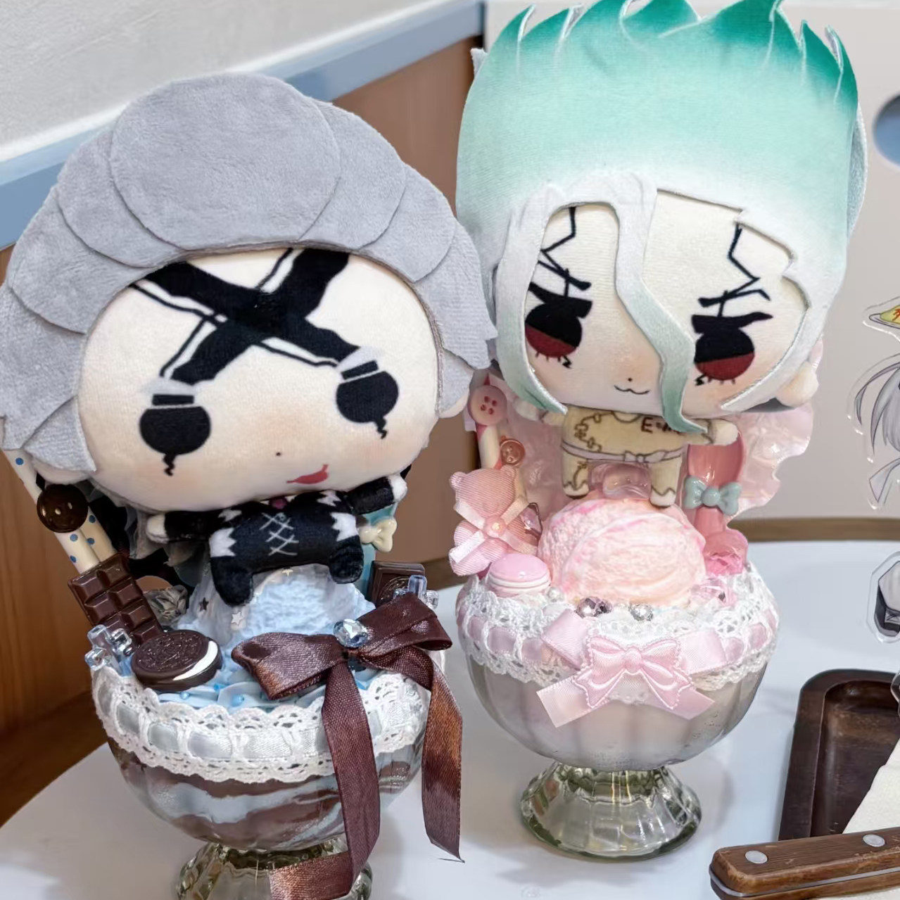 دكتور ستون 10 سم دمية أنيمي نا - مراجعة Soft Plush Doll وسعره