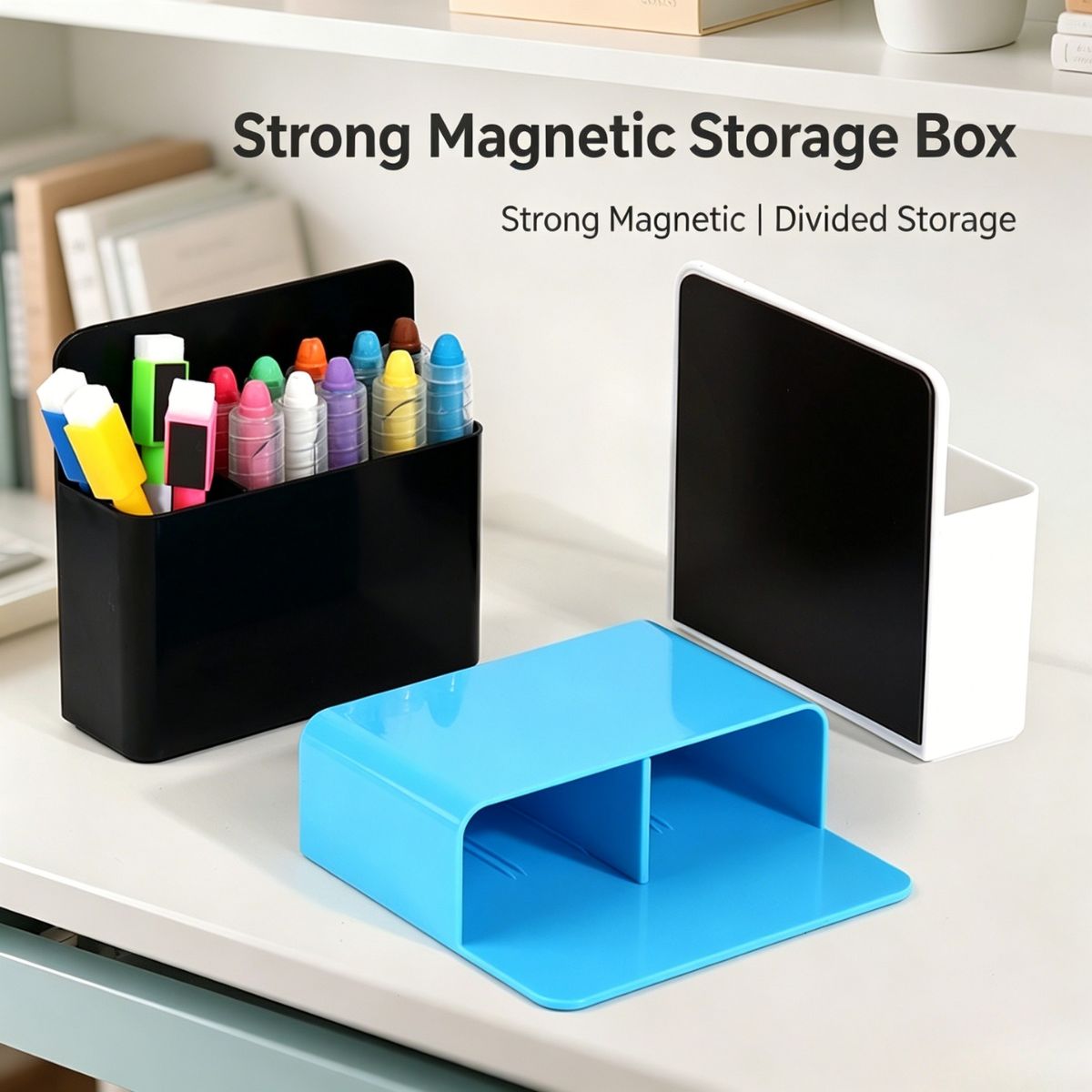 قطعتان من حامل أقلام مغناطيسي  - مراجعة Magnetic Drawing Board وسعره