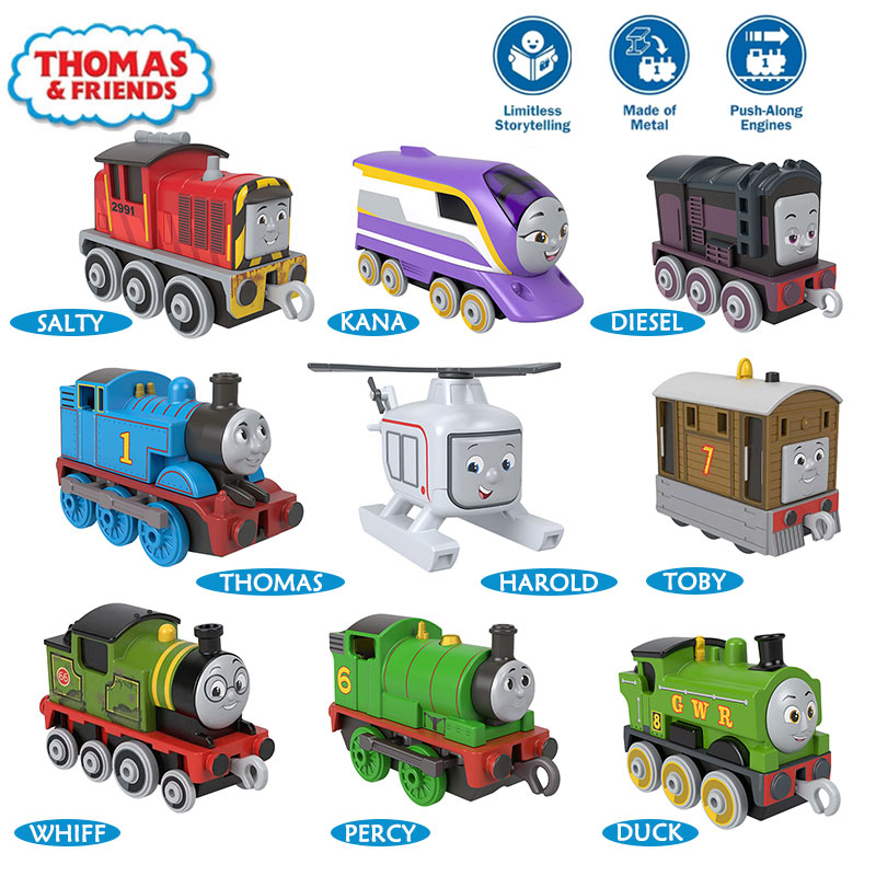 قطار توماس والأصدقاء المصنوع م - مراجعة Kids Toys Play Thomas وسعره
