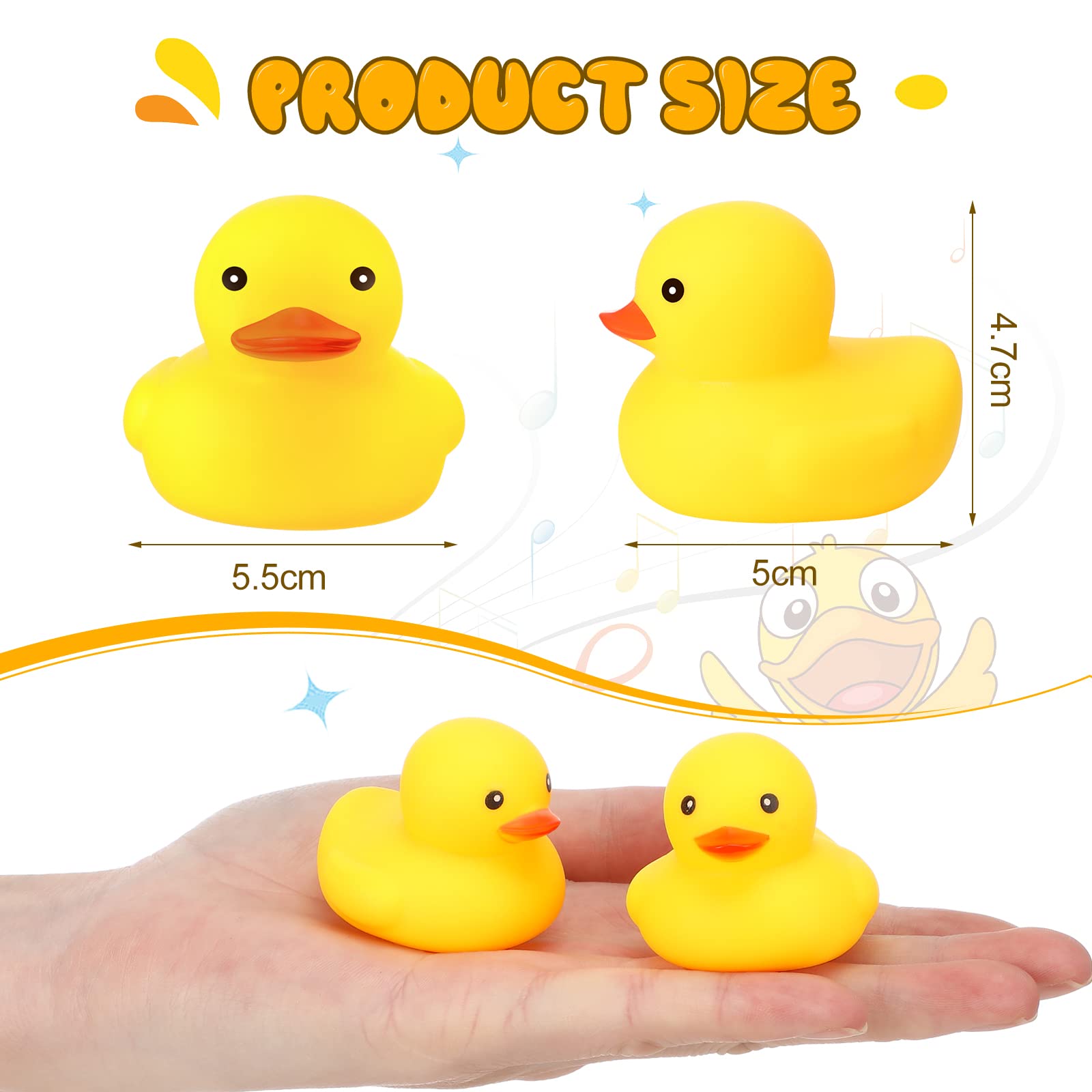 10-100 قطعة من البط المطاطي ال - مراجعة Rubber Duck Bath وسعره